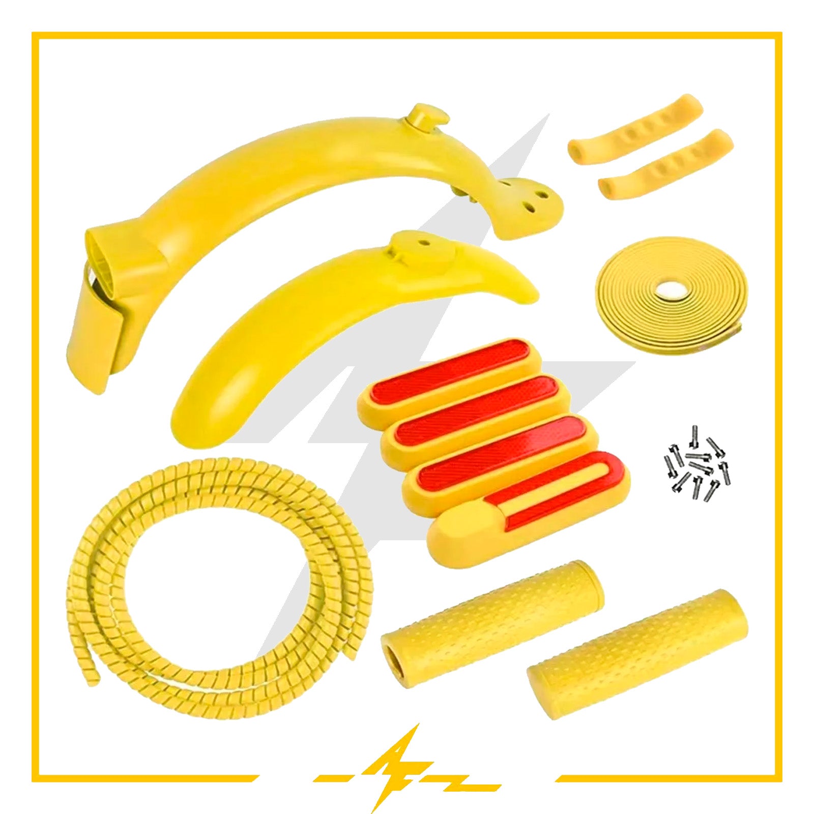 Kit Personalización Xiaomi 6 accesorios amarillo patinete eléctrico Xiaomi
recambios patinete eléctrico
tienda de repuestos de patinetes eléctricos
recambios patinetes
repuestos de patinetes
accesorios patinete eléctrico
accesorios patinete
repuestos patinete
piezas de patinete eléctrico
piezas patinete electrico
ruedas patinete
accesorios patineta 
piezas de repuesto patinete eléctrico
af scooters